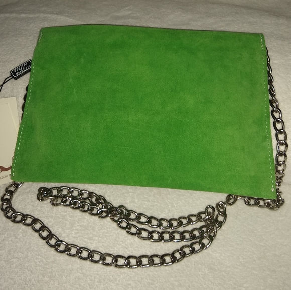 Creazioni Maurizio green leather purse. - Picture 3 of 7